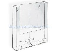 Custom acrylic literature holder wall mount brochure display rack stand NBD-035