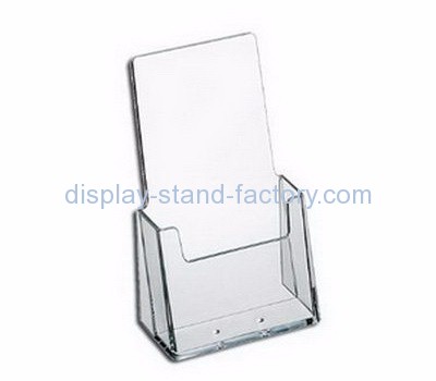 Customized acrylic literature holders pamphlet holder display pamphlet rack NBD-029