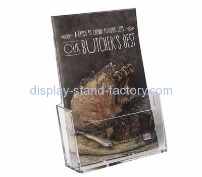 Customized acrylic pamphlet holders plastic brochure stands clear plastic brochure holders NBD-015