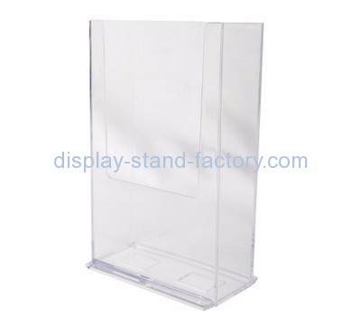 Customized acrylic holders display pamphlet display stand standing brochure holder NBD-009