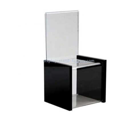 Customized large suggestion box black box voting ballot box NAB-061