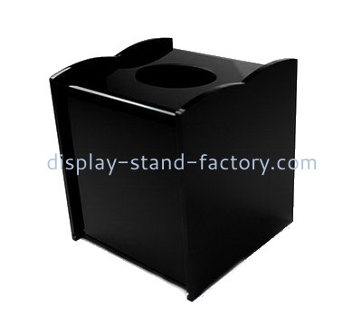 Custom acrylic perspex storage boxes facial tissue box design tissue paper box holder NAB-041