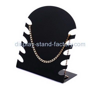 Custom acrylic necklace display plastic display stands body jewelry display NJD-010