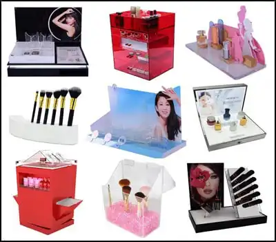 Acrylic Makeup Display