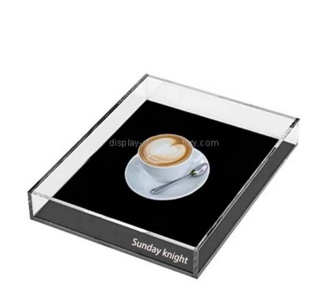 Wholesale custom acrylic coffee serving tray