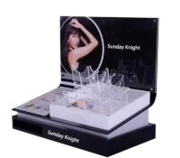 Wholesale custom acrylic skincare LED display prop